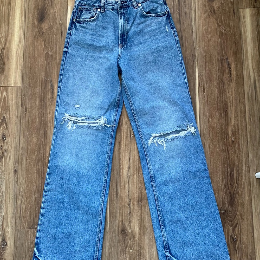 Zara Classic Blue Denim Jeans
